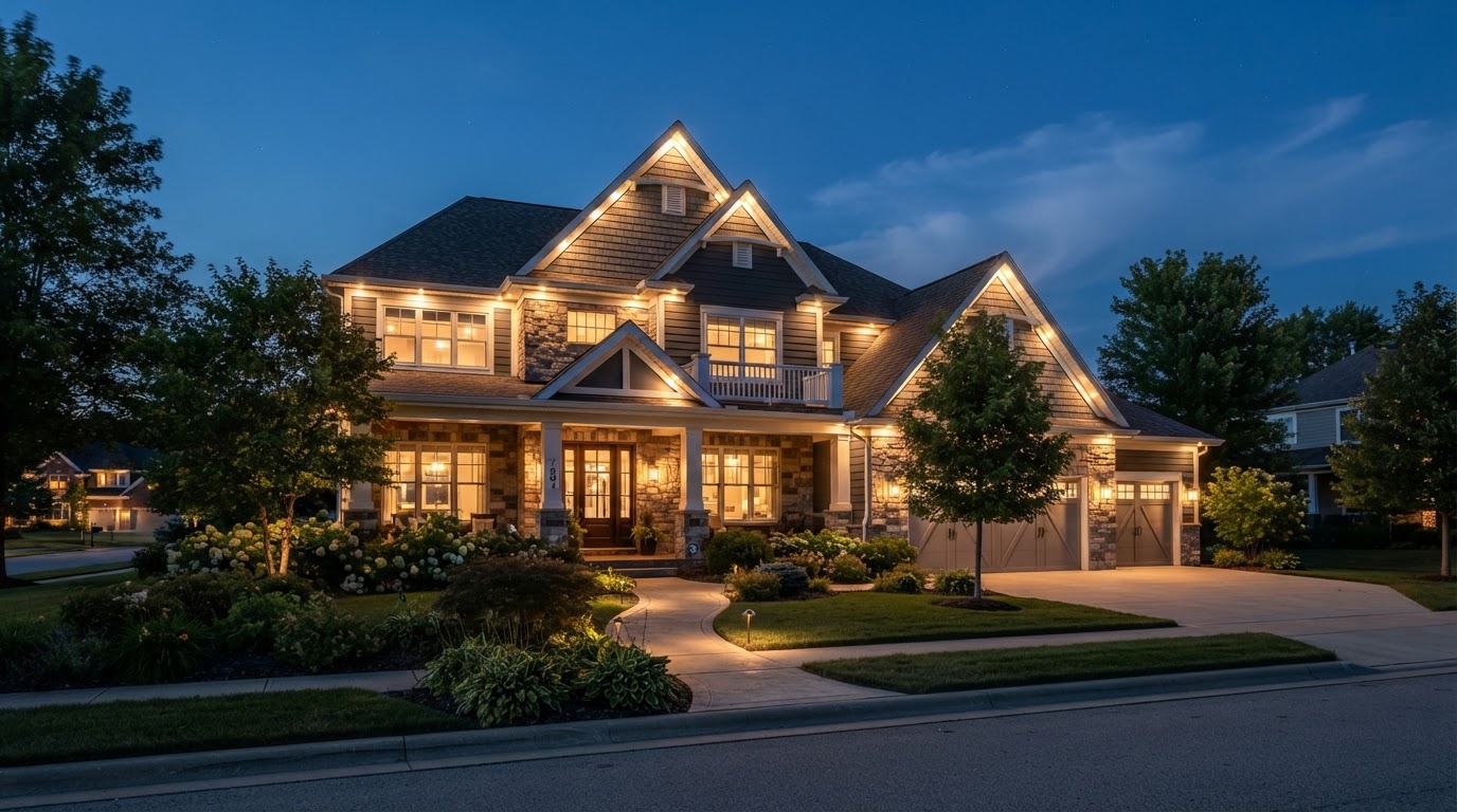 For homes in Temperance that want year-round accent light. in Temperance, MI