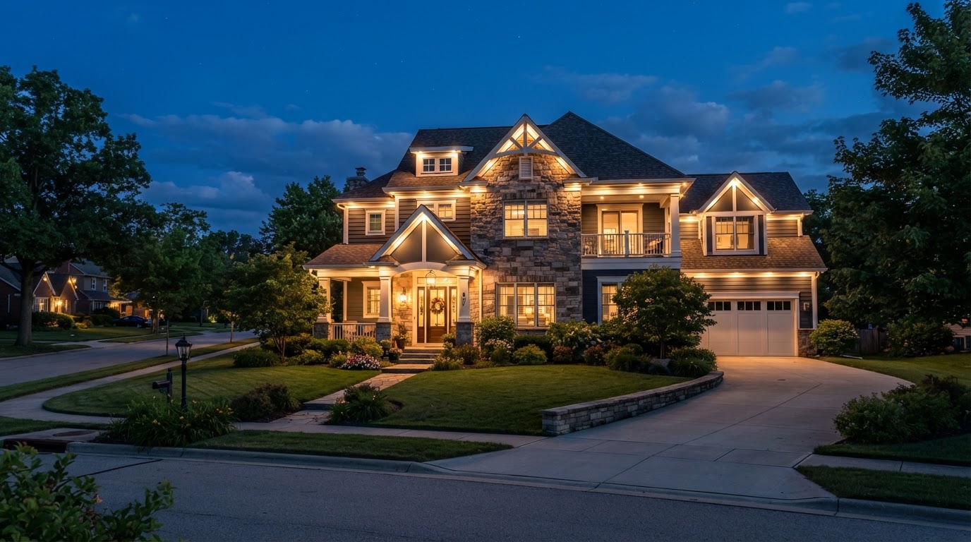 For homes in Ypsilanti that want year-round accent light. in Ypsilanti, MI