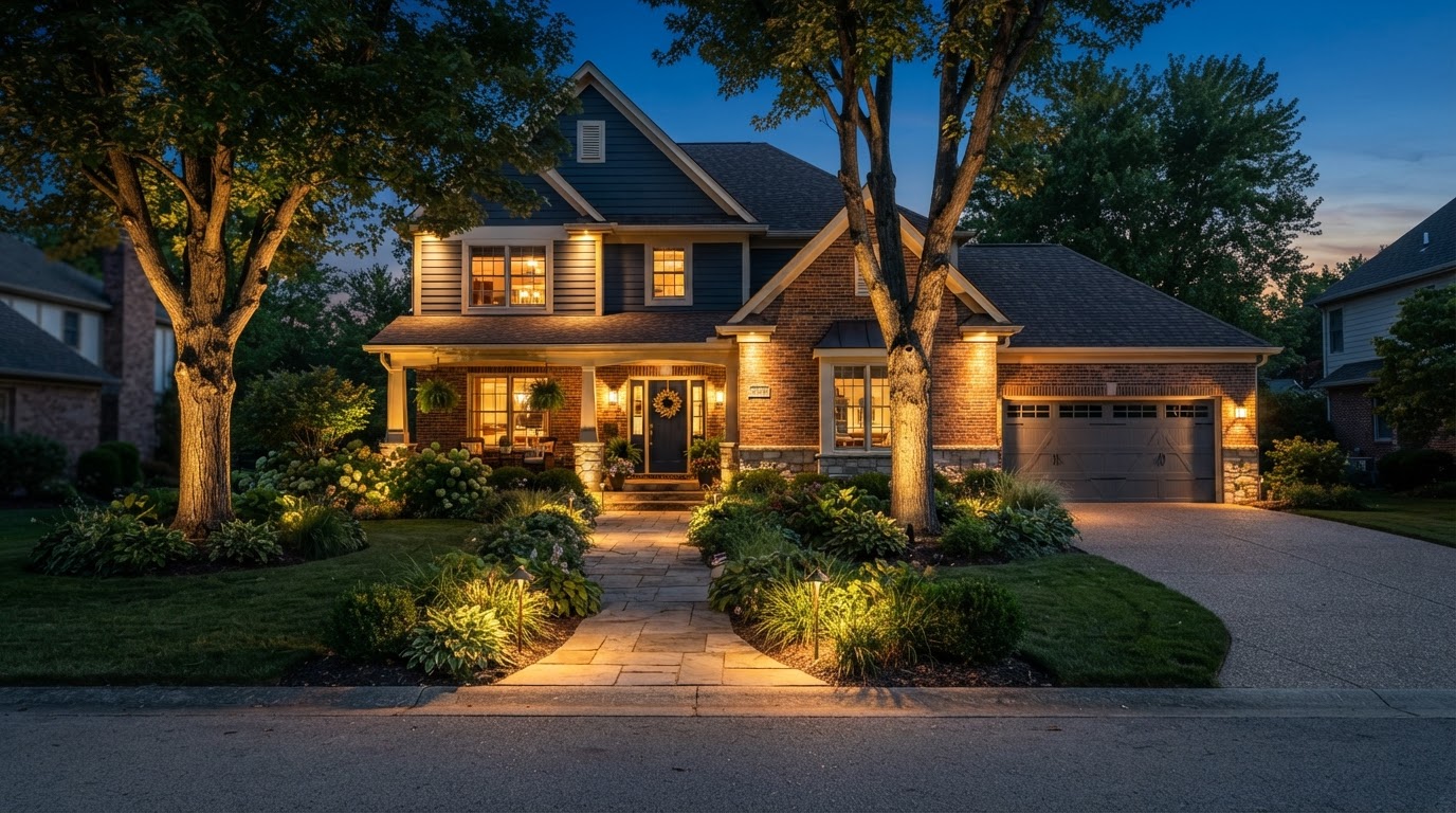 Curb appeal that lasts after sunset in Maumee. in Maumee, OH