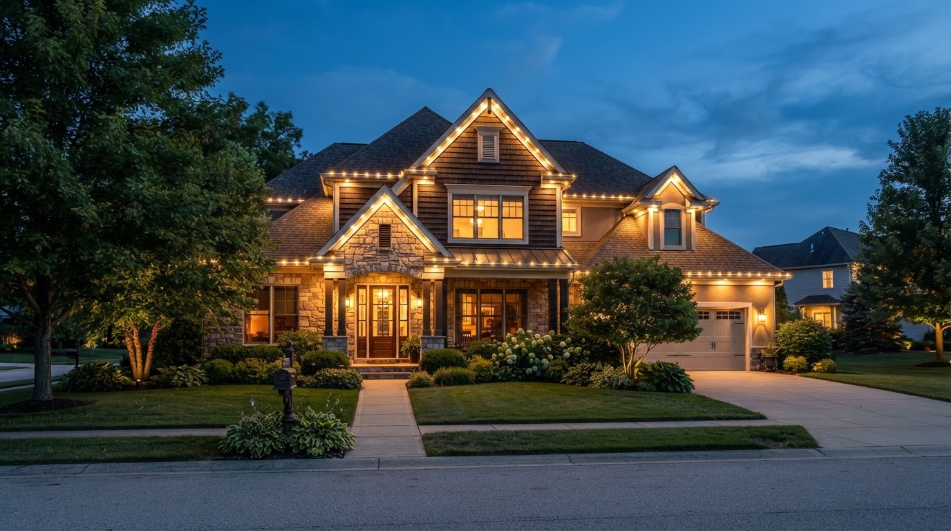 For homes in Oak Harbor that want year-round accent light. in Oak Harbor, OH