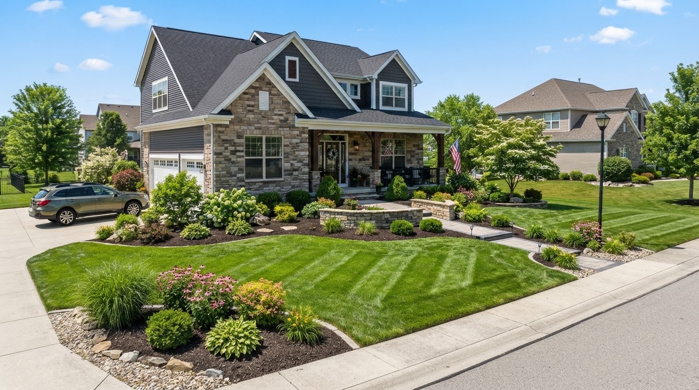 Yards in Wauseon that look as good as the lights on them. in Wauseon, OH