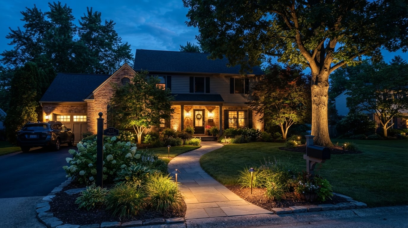 Curb appeal that lasts after sunset in Findlay. in Findlay, OH