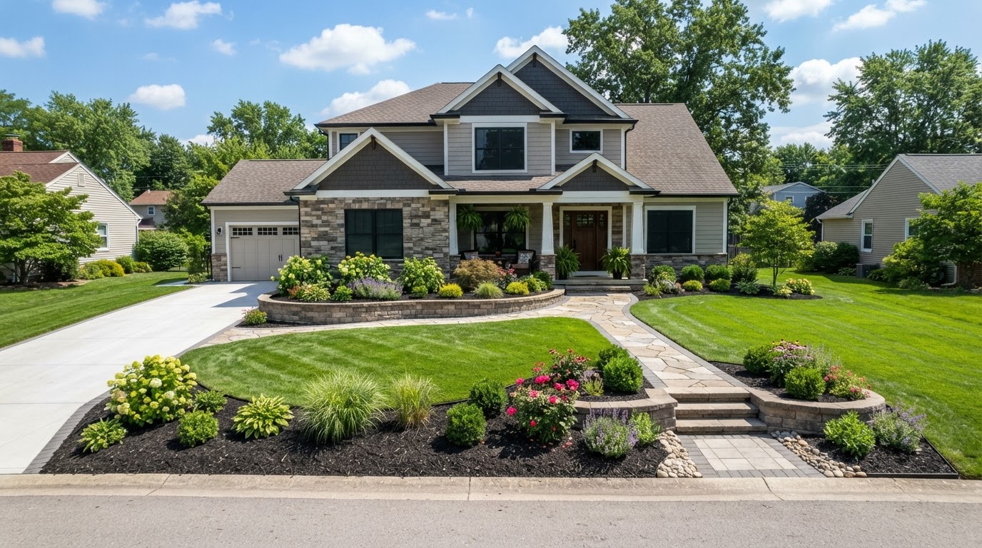 Yards in Rossford that look as good as the lights on them. in Rossford, OH