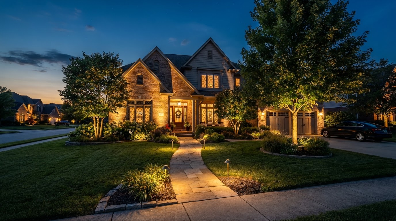 Curb appeal that lasts after sunset in Fremont. in Fremont, OH