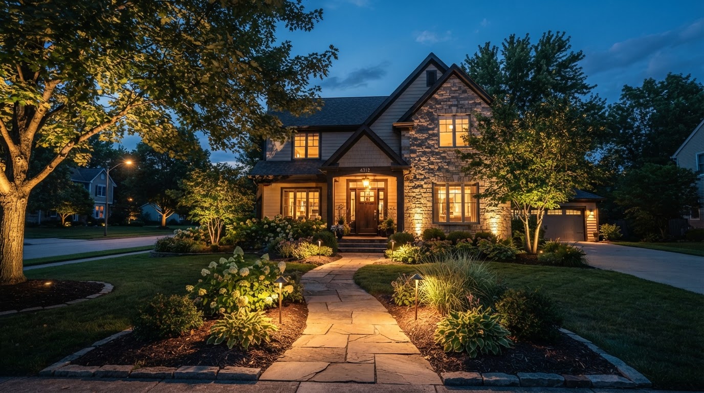 Curb appeal that lasts after sunset in Sandusky. in Sandusky, OH