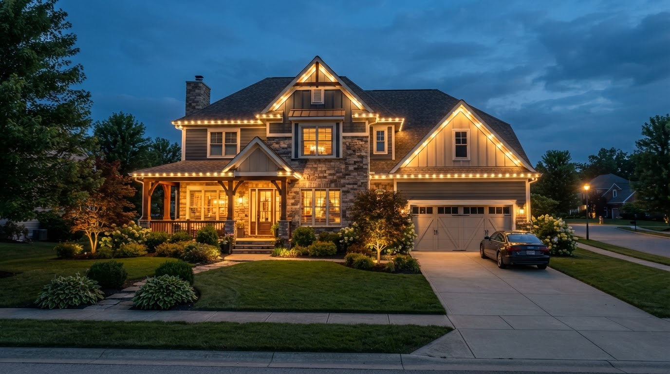 For homes in Oregon that want year-round accent light. in Oregon, OH