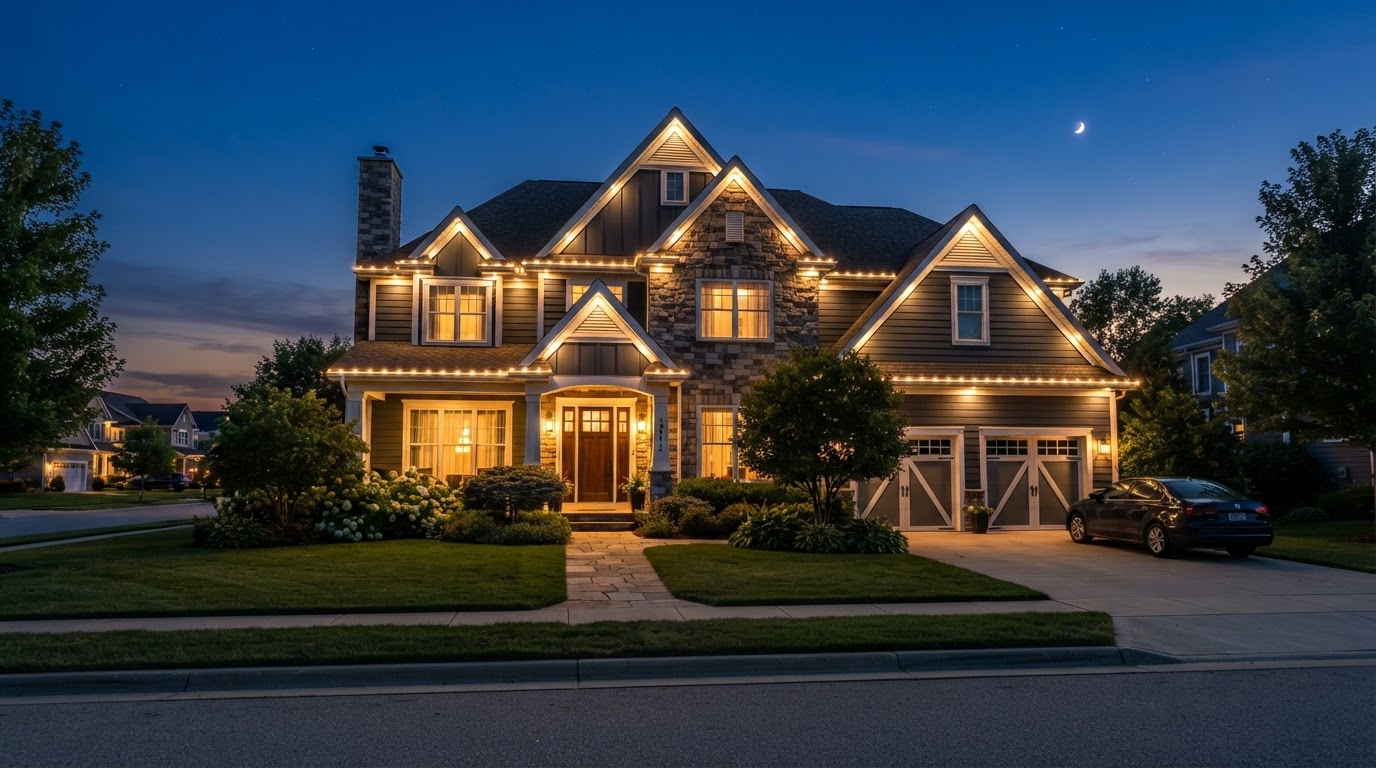 For homes in Flat Rock that want year-round accent light. in Flat Rock, MI