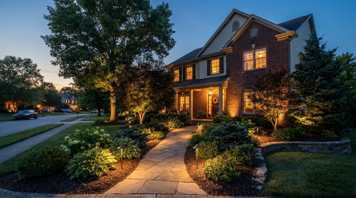 Curb appeal that lasts after sunset in Waterville. in Waterville, OH