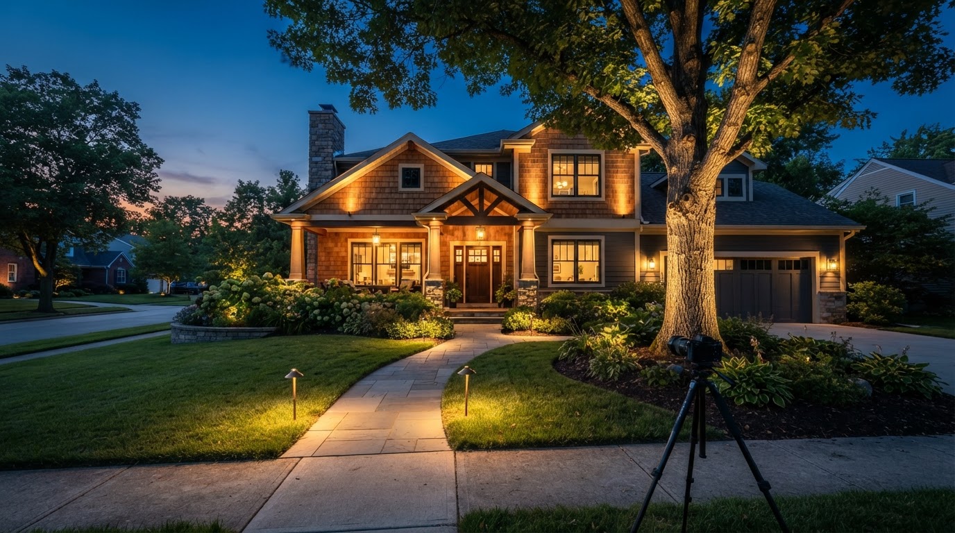 Curb appeal that lasts after sunset in Oregon. in Oregon, OH