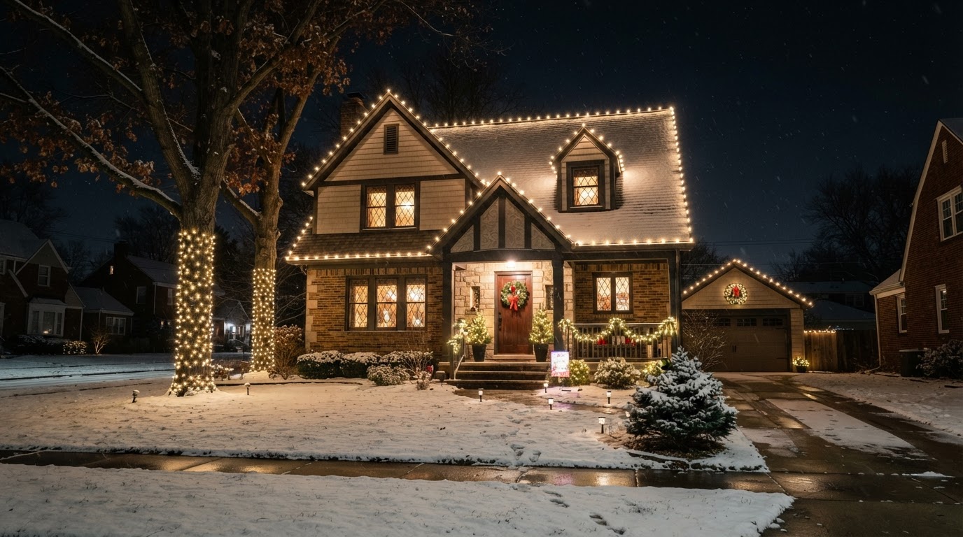 Seasonal displays for Northwood homes & businesses. in Northwood, OH