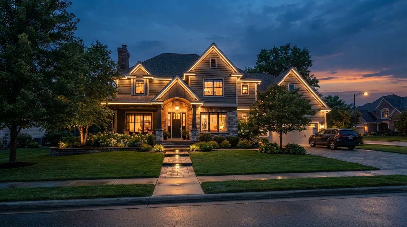For homes in Fremont that want year-round accent light. in Fremont, OH