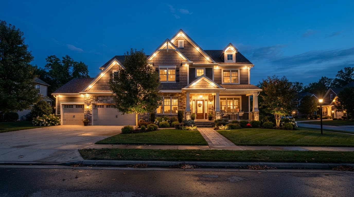 For homes in Delta that want year-round accent light. in Delta, OH