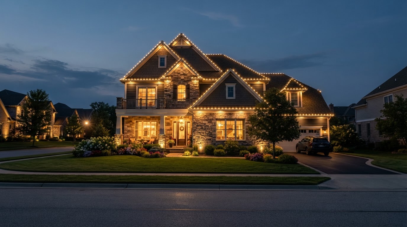 For homes in Whitehouse that want year-round accent light. in Whitehouse, OH