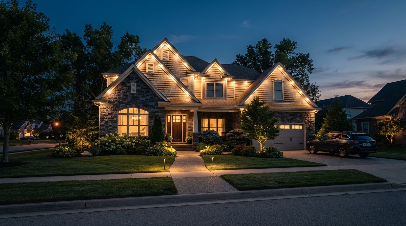 For homes in Sandusky that want year-round accent light. in Sandusky, OH