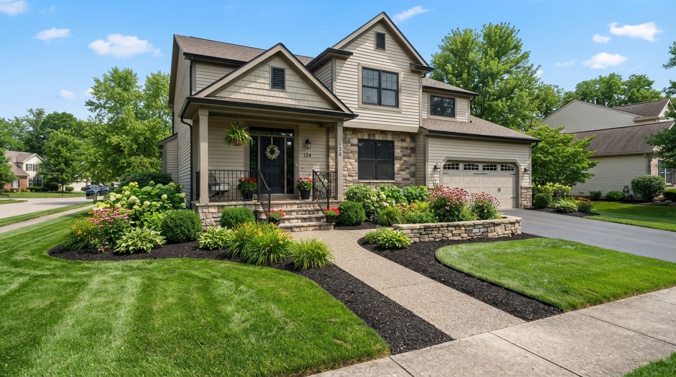Yards in Grand Rapids that look as good as the lights on them. in Grand Rapids, OH