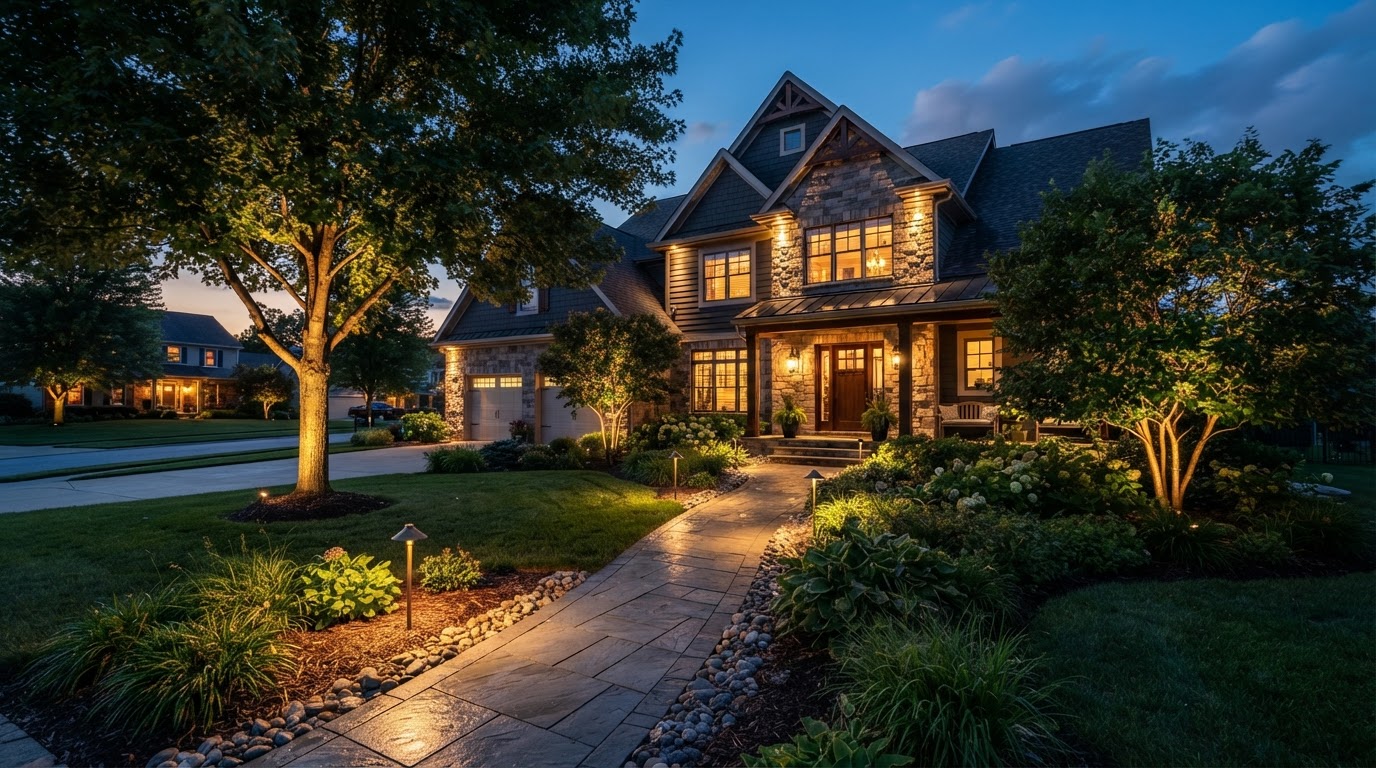 Curb appeal that lasts after sunset in Toledo. in Toledo, OH