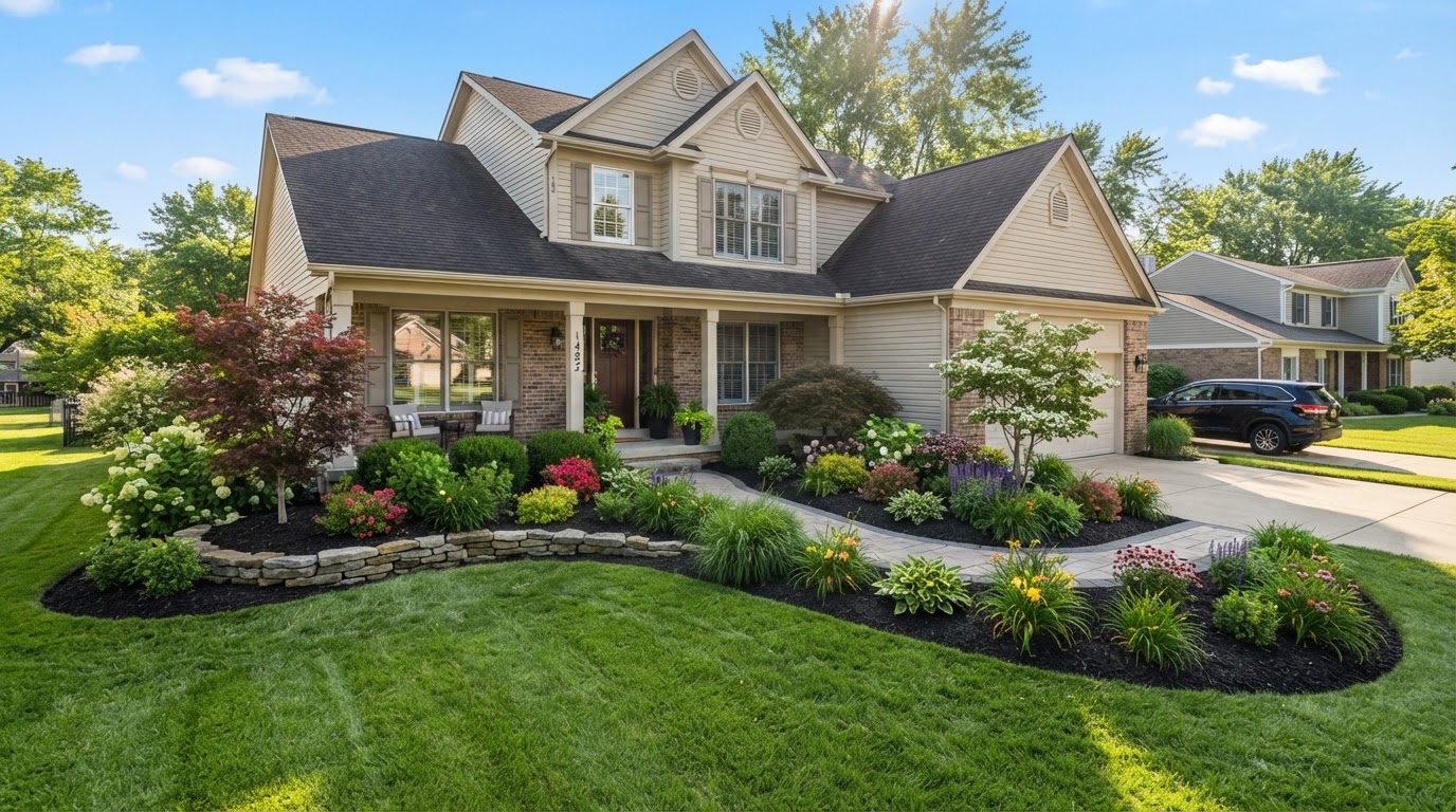 Yards in Maumee that look as good as the lights on them. in Maumee, OH