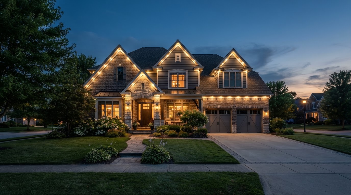 For homes in Grand Rapids that want year-round accent light. in Grand Rapids, OH