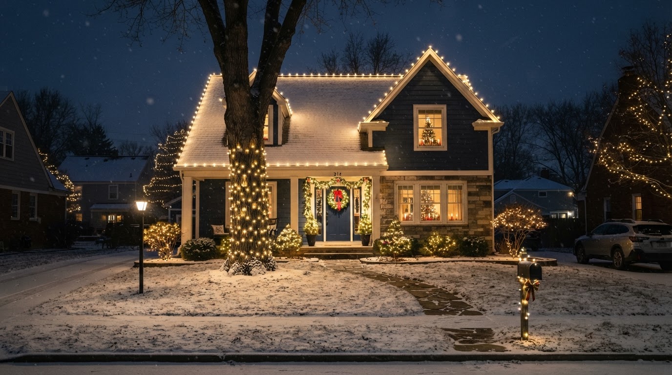 Seasonal displays for Delta homes & businesses. in Delta, OH