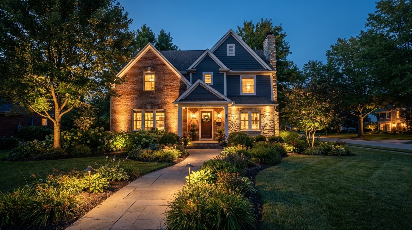 Curb appeal that lasts after sunset in Swanton. in Swanton, OH