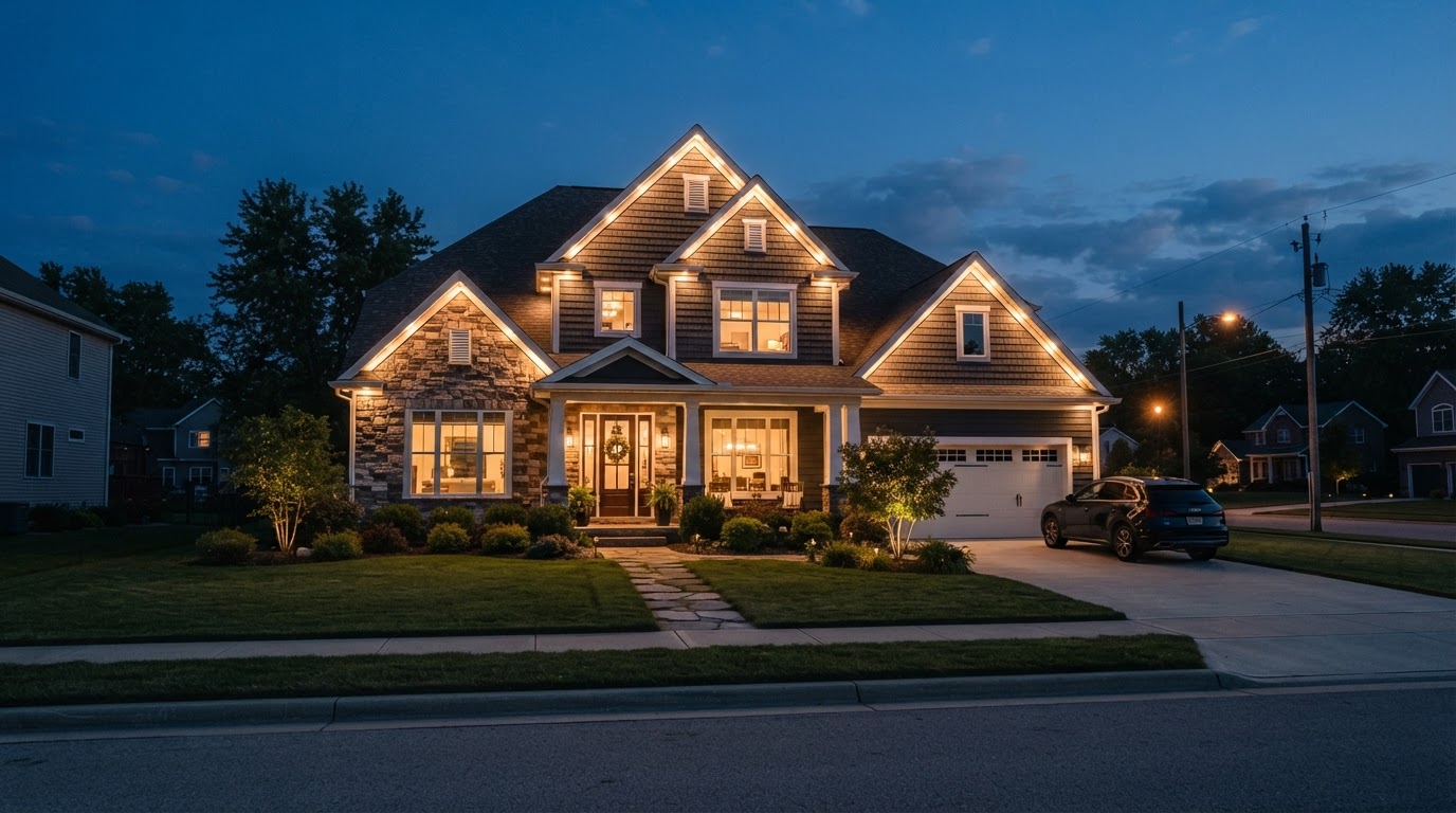 For homes in Tiffin that want year-round accent light. in Tiffin, OH