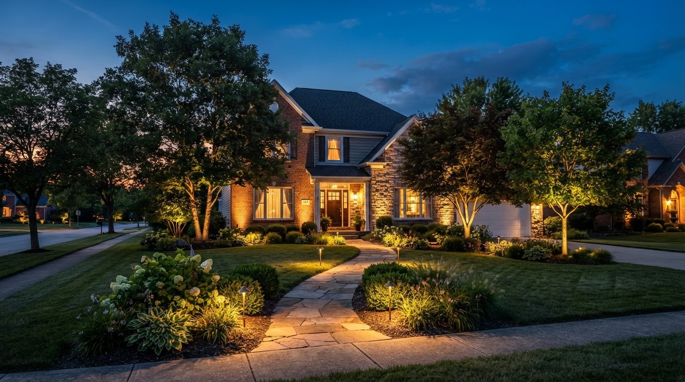 Curb appeal that lasts after sunset in Bowling Green. in Bowling Green, OH