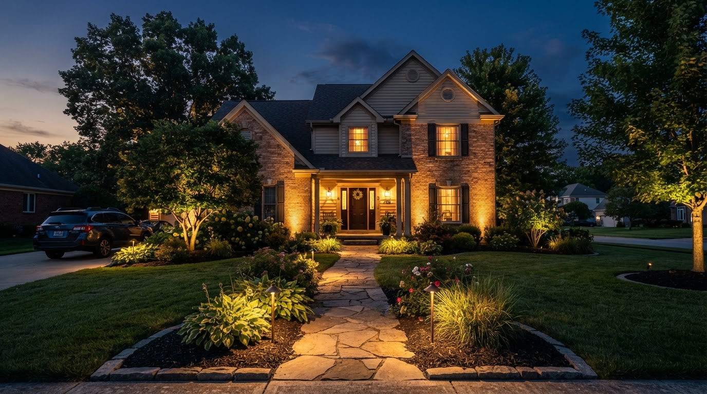 Curb appeal that lasts after sunset in Pemberville. in Pemberville, OH