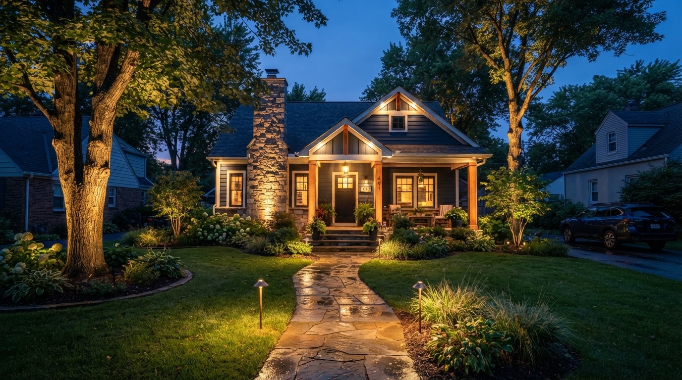 Curb appeal that lasts after sunset in Tecumseh. in Tecumseh, MI