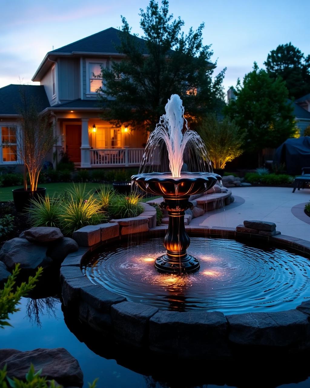 Enhanced Landscape · Water Features